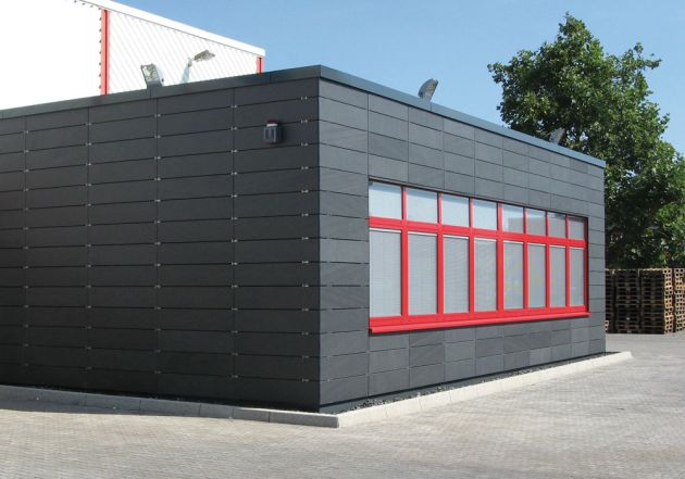 Modernes Look - Grossformatige Deckung