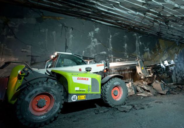 schieferbergwerk abrissgeraet